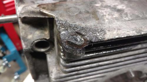 AH Engine - corrosion around the tine mounting points