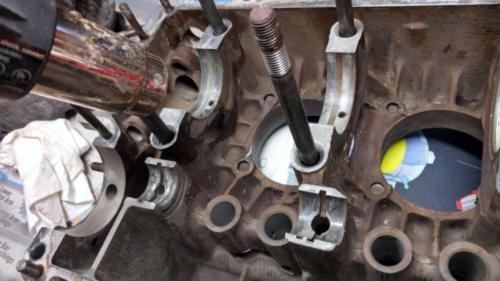 AH Engine - Detail cleaning and drying